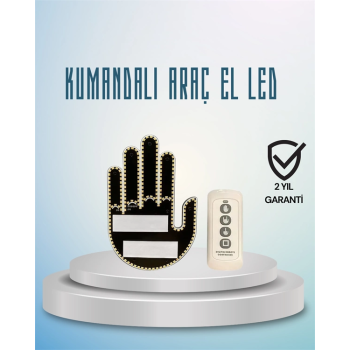 Aracınız İçin Eğlenceli Ve Güvenli İletişim: Led Jest Lambası, Uzaktan Kumandalı, Kolay Montaj ( Lisinya )