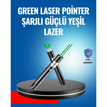 Avcılık Ve Doğa Sporları İçin Güçlü Yeşil Lazer Pointer ( Lisinya )