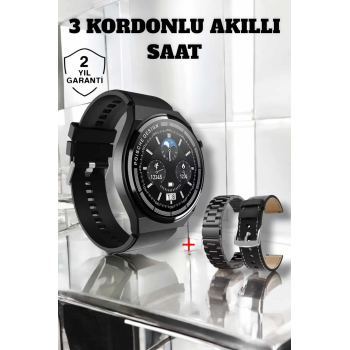 Akıllı Saat Uyku Ve Sağlık Takibi Bildirim Görme Arama Cevaplama ( Lisinya )