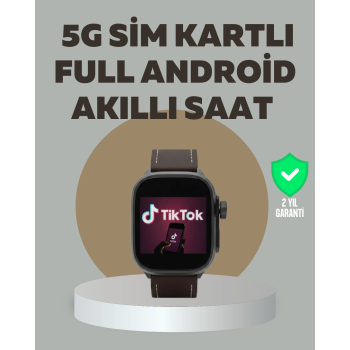 Android Akıllı Saat 5g Destekli Uygulama İndirme ( Lisinya )