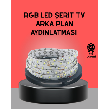 Uzaktan Kumandalı Led Tv Arka Işık Şeridi ( Lisinya )