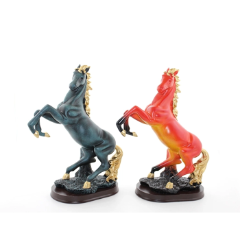 Polyester Şahlanmış At Figürü Alk1622 - Lisinya