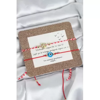 Marteniçka Bileklik 2li Yonca ve Nazarlı Model