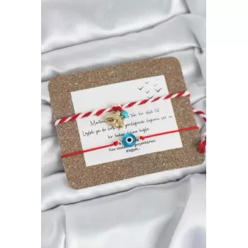 Marteniçka Bileklik 2li Nazar ve Kırlangıç Model