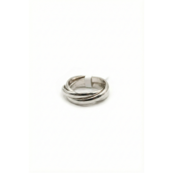 6lı Çelik Alyans Yüzük - Gümüş