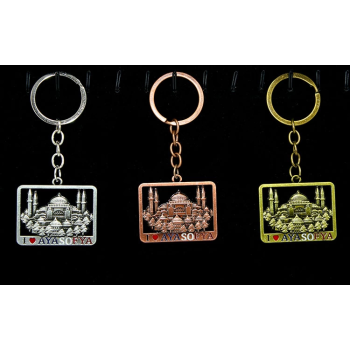 Metal Ayasofya Anahtarlık Alk2200 -