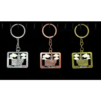 Metal Galata Kulesi Anahtarlık Alk2210 -