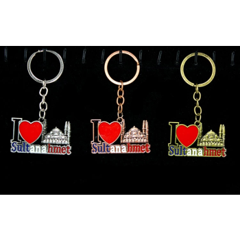 Metal Sultanahmet Anahtarlık Alk2216 -