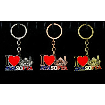 Metal Ayasofya Anahtarlık Alk2199 -