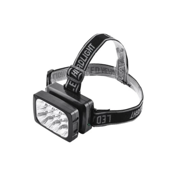 12 Ledli Şarjlı Kafa Lambası Power Ledli Kafa Feneri Tepe Lambası -