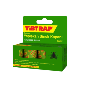 Tibtrap Yapışkan Sinek Kapanı 4 Lü -