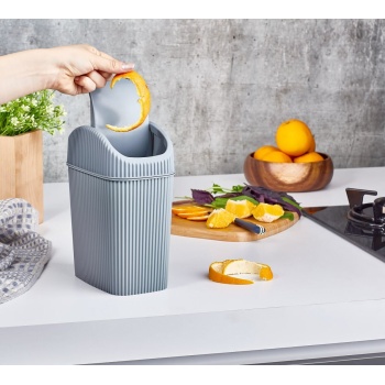 Döner Kapaklı Mini Çöp Kovası 2.5 LT -