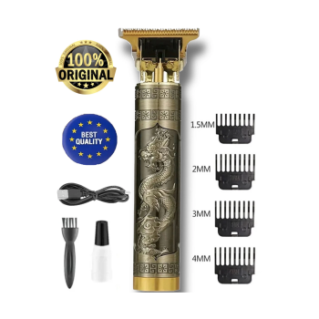 Dragon Çelik Kasa Profesyonel Saç Sakal Ense Çizim Tüm Vücut Tüyü Lazer Öncesi Tıraş Makinesi -
