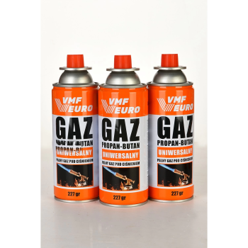 Remtas Vmf Eurogaz Kamp Ocak Gazı Valfli Kartuş 227gr - 3 Adet -