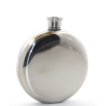 Paslanmaz Çelik Yuvarlak 5 Oz Tekli Matara Alk2676 -