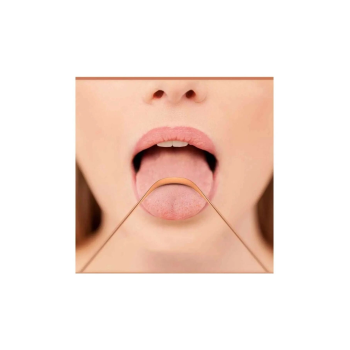 Hijyenik Dil Kazıyıcı Temizleme Dil Sıyırıcı Dil Temizleyici Bakır Hilal -