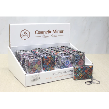 Taşlı El Aynası Anahtarlık Alk3774 -