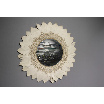 Makrome Duvar Aynası 3natural-11 -