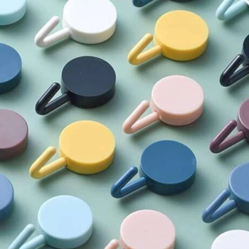 Kendinden Yapışkanlı Renkli Duvar Askısı -