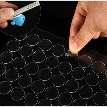 Çift Taraflı Yuvarlak Montaj Macunu 42li -