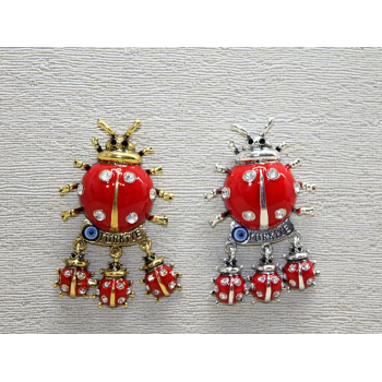 Swaroski Uğur Böceği Magnet Alk3856 -