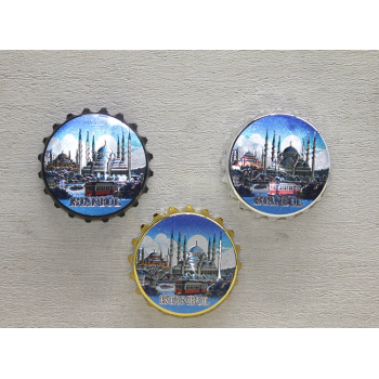 İstanbul Temalı Metal Magnet Alk4339 -