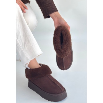 Edali Kahverengi Süet Bot -