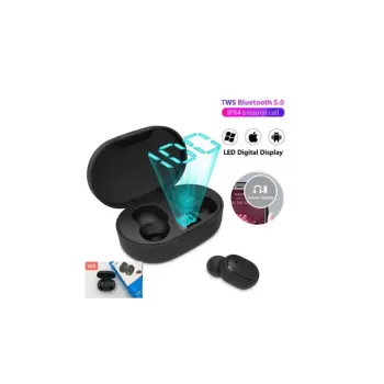 E6s Kablosuz Kulaklık Dijital Göstergeli Bluetooth Kulaklık 5.0