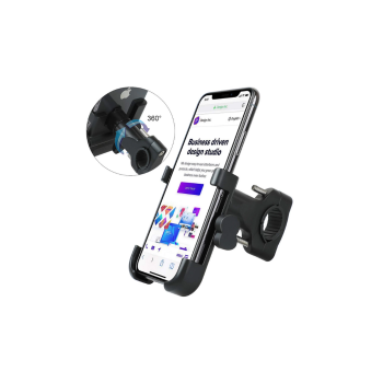 Alüminyum Gövdeli Metal Gidon Bağlantılı Motosiklet Telefon Tutucu 7 İnç Xl -