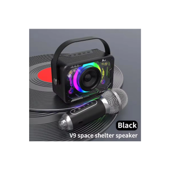 Vtn-82 Taşınabilir Kablosuz Işıklı Bluetooth Hoparlör Ses Değiştirme Özellikli -