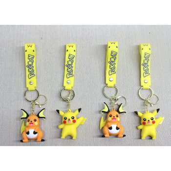 Pikachu Silikon Anahtarlık Alk4252 -
