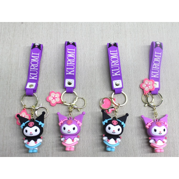 Kuromi Silikon Anahtarlık Alk4259 -