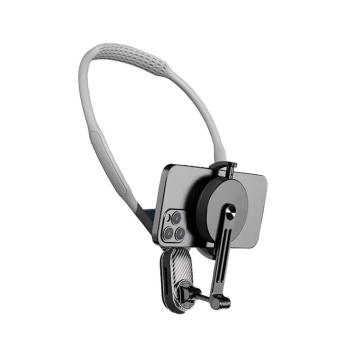 360 Derece Ayarlanabilir Boyun Askılı Manyetik Telefon Tutucu -