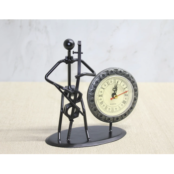 Metal Saatli Keman Çalan Müzisyen Alk4333 -