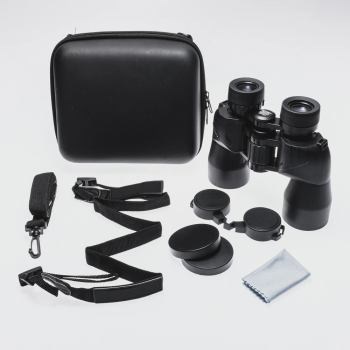 10x42 Profesyonel El Dürbünü – Büyük Mercek – Süper Netlik – 1000m/97m – Siyah -