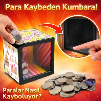 Para Kaybeden Sihirli Kumbara – Şaşırtan Tasarım Kutu -