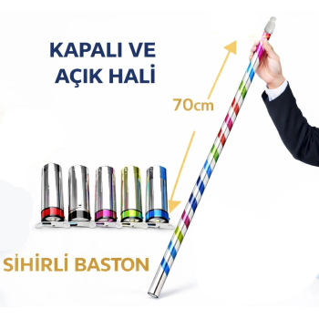 Sihirli Açılır Baston – Mendilden Bastona İlizyon Oyunu -