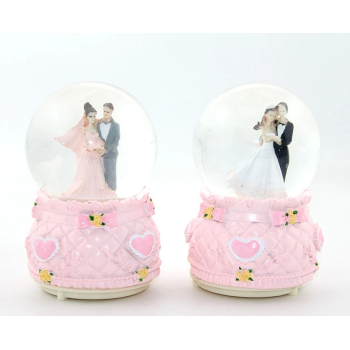 Işıklı Müzikli Kar Küresi 13 Cm Alk1787 -