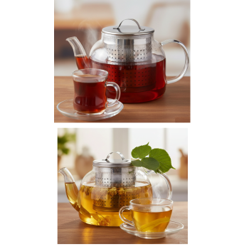 Çay Süzgeci Büyük Boy Paslanmaz Çelik Demlik İçi Çay Süzgeci Geniş Hacimli ve Dayanıklı -