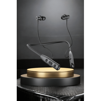 Kablolu Bluetooth Kulaklık Boyun Bantlı ANC Özelliği Yüksek Ses Kaliteli 100 saat -