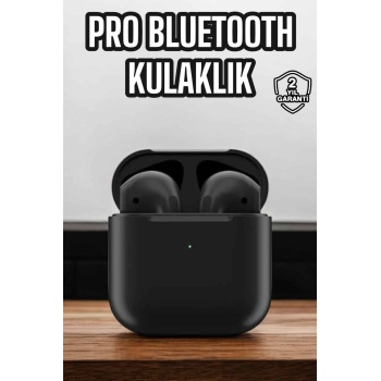 Bluetooth Kulaklık Yeni Nesil Pro Sensörlü Mikrofon Çağrı Cevaplama -