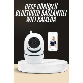 Akıllı Güvenlik Kamerası HD Görüntü Kalitesi Hareket Algılama Wifi Kamera -