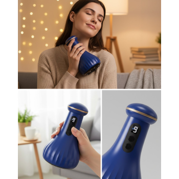 Kompakt Tasarımlı Çok Fonksiyonlu Masaj Cihazı -