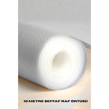 10 Metre Toz Korumalı Kaydırmaz Şeffaf Çekmece Organizeri -
