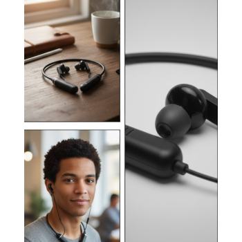 Gün Boyu Konfor Sağlayan Manyetik Kulak İçi Kablosuz Kulaklık -