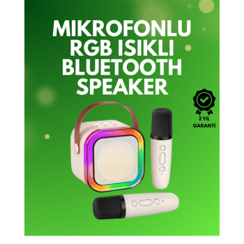 Taşınabilir Bluetooth Karaoke Sistemi – Geniş Pil Kapasitesi -