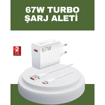 67 Watt Type C Hızlı Şarj Cihazı OnePlus 7 8 9 10 Uyumlu -