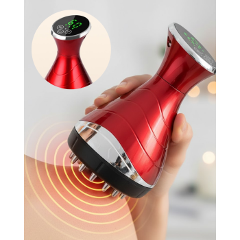 Vakumlu Isı Veren Masaj Cihazı Kas Gevşetici Ev Tipi Kupa Aleti -