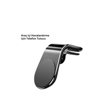 Mini Manyetikli Araç Telefon Tutucu -