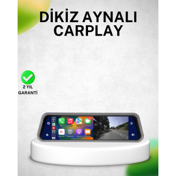 10 İnç Tam Dokunmatik Dikiz Aynası Kamera Ön Arka Full HD -